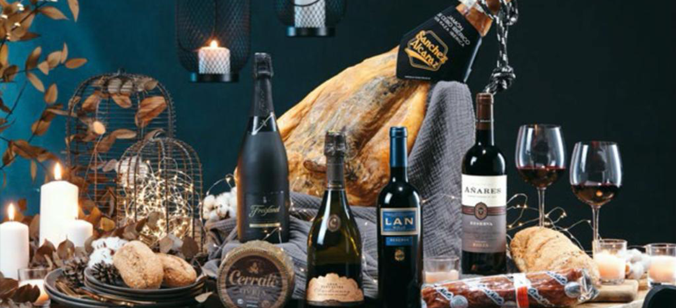 Mediterranean hampers, Christmas hampers, Corporate hampers. The finest hampers available directly from the Mediterranean to Ireland