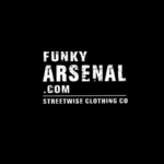 Funky arsenal brand logo